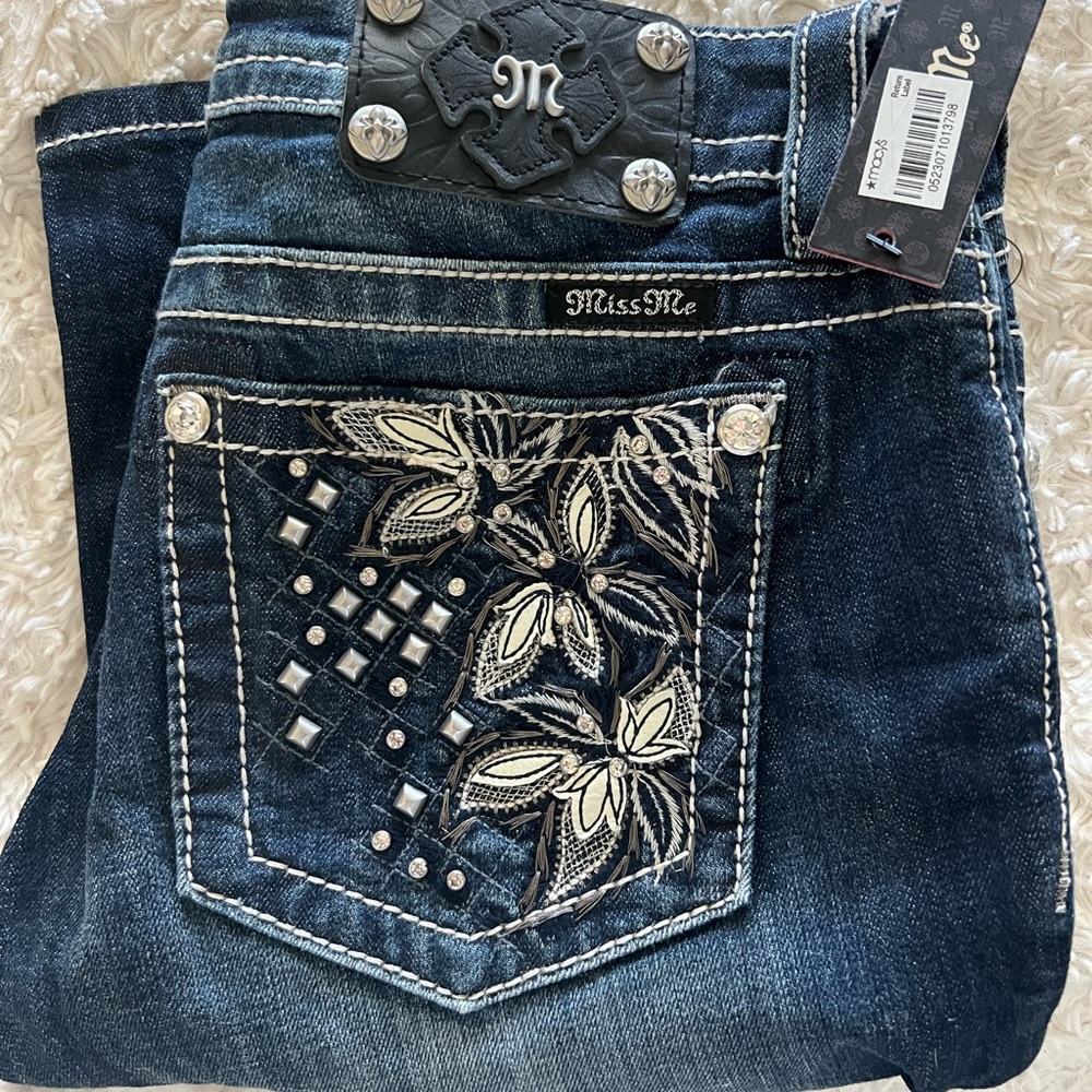 With Tags Boot Cut Miss Me Jeans